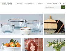 Tablet Screenshot of europe2you.com